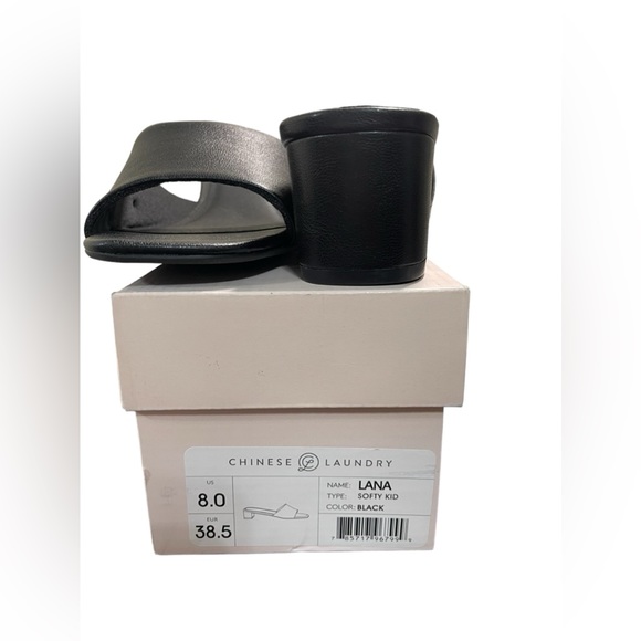 🌼💜💜NIB Chinese Laundry Lana Black Softy 8 M - Picture 3 of 6